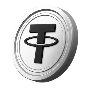 Criptomoeda Tether USDT exibida na seção de geração de confiança para o investidor